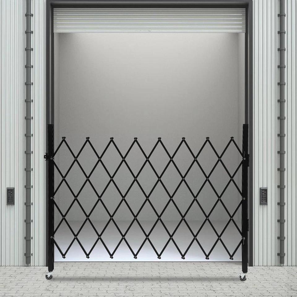 Двойные складные ворота безопасности складные ворота 4-1/4'H x 5-1/2'W ножничные ворота! - Изображение 1 из 4