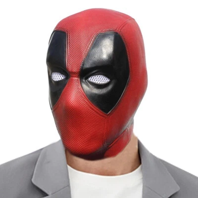 Deadpool Cosplay Mask Latex Soft - Image 1 of 4