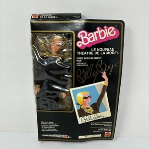Vintage Barbie Doll Billy Boy ‘85 AUTOGRAPHED Nouveau Theatre De La Mode NRFB MB - Picture 1 of 6