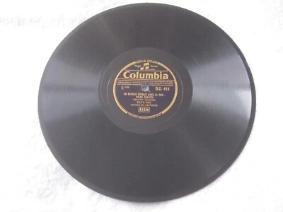 CLASSIC EDITH PIAF 78 RPM LA VIE EN ROSE  1947 UK COLUMBIA D.C.415 EX Foto 1 de 4