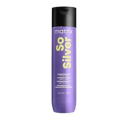 Matrix So Silver Purple Shampoo | Neutralizes Yellow Tones -10.1 oz - Image 1 of 4