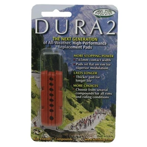 Kool Stop Dura 2 Road Cartridge Inserts, Salmon Pr - Picture 1 of 1