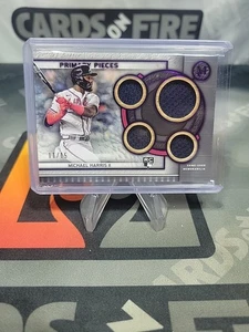 2023 Topps Museum Michael Harris II Primary Pieces Quad Relics /15 RC Braves - Picture 1 of 2