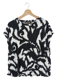 C&A Blusa de manga corta Mujeres Blusa Talla EU 42 gris claro look casual - Imagen 1 de 5