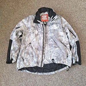 Arctiva Pro Snowmobile Jacket & Pants Adjust. Sz XL White Black Camo Vented READ - Bild 1 von 22