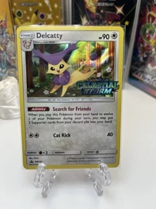 Delcatty SM132 Celestial Storm Prerelease Black Star Promo NM Pokemon Card Game - Picture 1 of 3