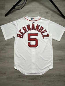 Nike Baseball Jersey BOSTON RED SOX- ENRIQUE HERNANDEZ Size Small Men’s #5 - Picture 1 of 7