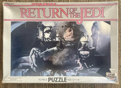Star Wars Return of the Jedi - JABBA THE HUTT - Craft Master 12”x16” 70 piezas 1983 Foto 1 de 4