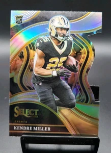 Kendre Miller Silver Die-Cut Prizm Club Rookie RC 2023 Select Card #244 Saints - Bild 1 von 2