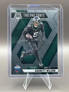 GARRETT WILSON #252 England Games 2024 Insert 2025 Mosaic JETS - Picture 1 of 4