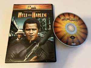 HELL UP IN HARLEM DVD 1973 FRED WILLIAMSON LARRY COHEN JULIUS HARRIS TONY KING - Imagen 1 de 5