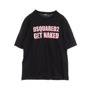 Dsquared2 Skater Fit Tee Men’s Black/Pink Cotton Used - Picture 1 of 5