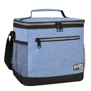Large Insulated Lunch Bag for Men Women Thermos Cooler Adult Tote Lunch Box 10L - Picture 1 of 7