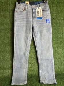 Boys Levi's 502 Tapered Fit Strong Performance Jeans in Regular 27x29 14 Reg - Picture 1 of 5