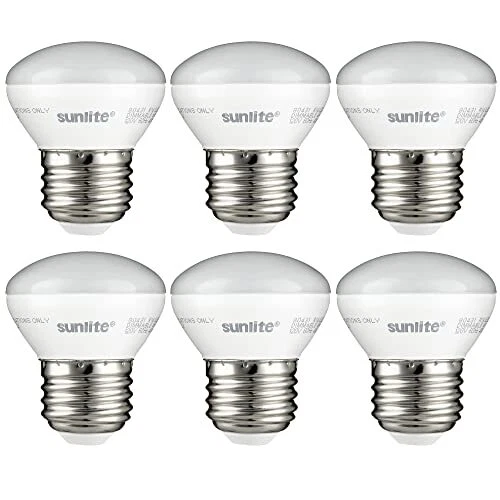 LED R14 Mini Reflector Floodlight Bulb, 4W, 25W, 250LM (E26) 3000K, 6 Count - Image 1 of 1