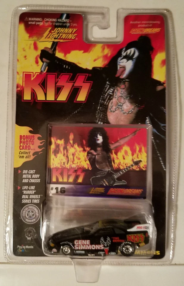 KISS # 16 - JOHNNY LIGHTNING DIE-CAST CAR & CARD - 1997 - Image 1 of 1
