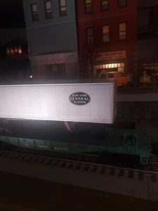 Lionel Lines, New York Central Flatcar w/ Trailer, #6-16925, NIB - Picture 1 of 16