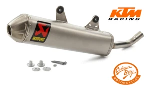 KTM Akrapovic Exhaust Silencer 2T Power Part 17-19 EXC 250 300 XC Six Days - Picture 1 of 2