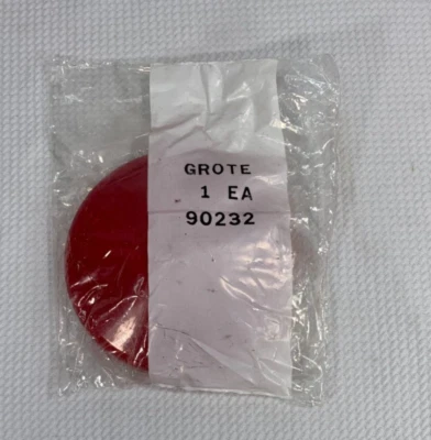 Lente Grote 90232 vermelha Stop‐Tail‐Turn – Pacote de fábrica NOS - Imagem 1 de 2