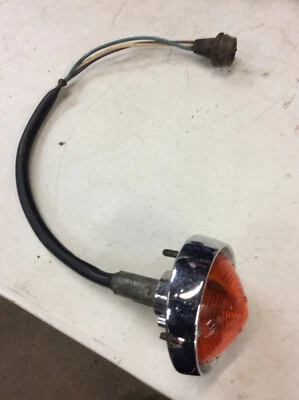 Original 63 64 65 66 67 Corvette Parking Lamp WORKS Driver/Survivor - Image 1 of 4