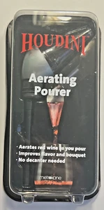 Houdini Versatore Vino Aerato Champagne Nuovo Come Nuovo Sigillato Rosso - Foto 1 di 1