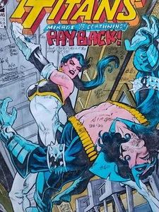 DC COMICS TEAM TITANS #18 COVER FARBE 1994 PRODUKTIONSKUNST SIGNIERT ADRIENNE ROY - Bild 1 von 5