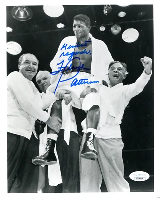Floyd Patterson Autographed 8x10 Photo (JSA) - Image 1 of 2