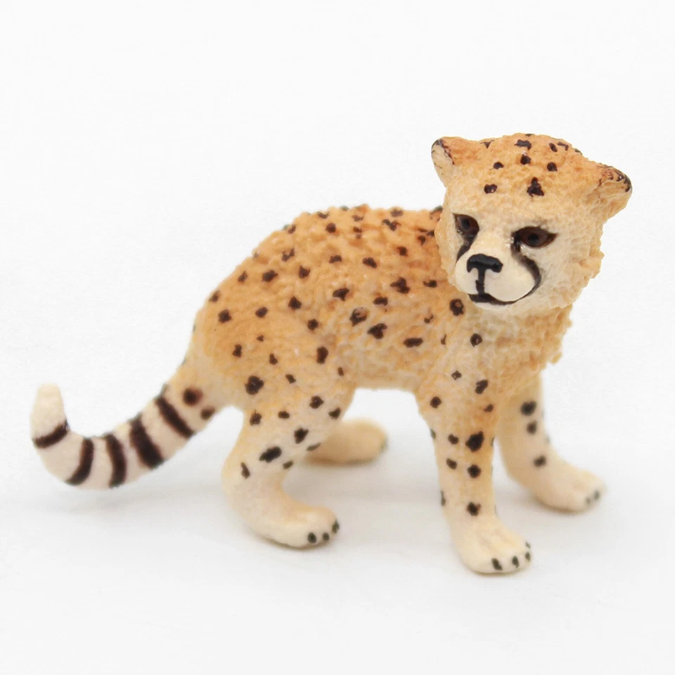 Boneco animal CHEETAH BABY CUB 1,5" - Schleich vida selvagem - Imagem 1 de 4
