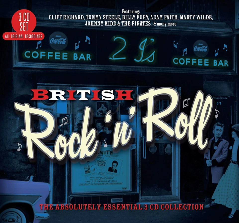 BRITISH R'N'R (3CD) CLIFF RICHARD~TORNADOS~ADAM FAITH~SHADOWS~BILLY FURY + *NEW* - Image 1 of 1