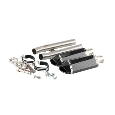 For Honda CBR1100XX Blackbird 1996-2016 Exhaust Pipe With Mid Link Pipe Muffler - Изображение 1 из 4