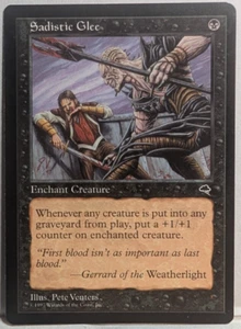 MTG Sadistic Glee x1- - Tempest - Lightly Played - Picture 1 of 2