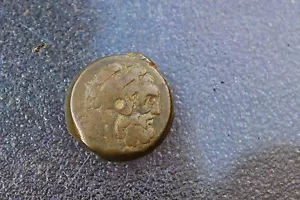 Moneda de Bronce Griega del Antiguo Egipto, Ptolomeo VI-VIII (179-145 aC) - Imagen 1 de 12