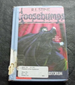 GOOSEBUMPS ~ RL Stine ~ PHANTOM OF THE AUDITORIUM ~ Ex Library ~ HC - Picture 1 of 6