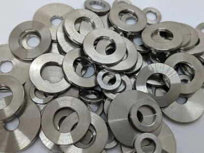 RACEFASTENERS - PROLITE Lavatrici in titanio M6 M8 M10 Ti Lavatrici Race 1,8 mm spessore vari diametri