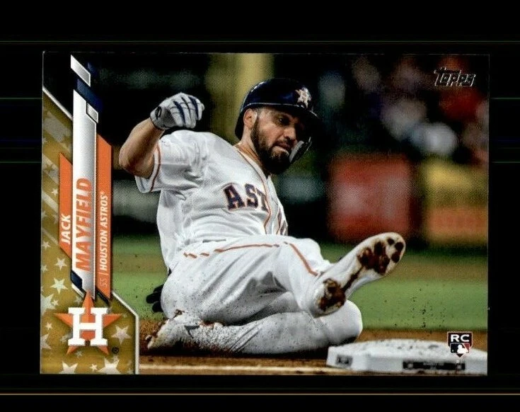  2020 Topps Factory Set Gold Stars #485 Jack Mayfield (ref 113995) - Image 1 of 1