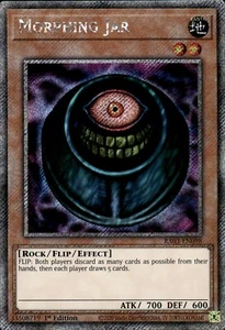 Morphing Jar - Platinum Secret Rare 1st Edition RA03-EN098 - NM - YuGiOh - Picture 1 of 2