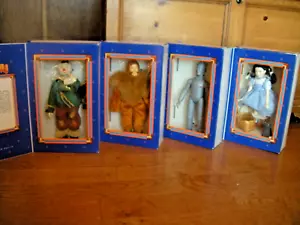 Wizard of Oz 1939 Lowes 1966 MGM Dorothy, Tin Man, Scare Crow, Lion New in Boxes - Picture 1 of 12