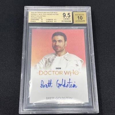 TED LASSO ROY KENT Brett Goldstein Astos DOCTOR WHO Rittenhouse BGS 9.5 10 Auto - Image 1 of 3