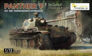 Vespid 1/72 Model Kit 720011 Pz.Kpfw.V Panther F 75mm L/70 VS720011 THFS - Picture 1 of 1