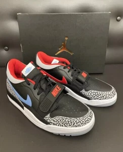 Nike Air Jordan Legacy 312 Low Chicago Flag Black Red CD7069-004 Men's Shoes - Picture 1 of 14