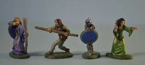Ral Partha 98-013 Female Adventurers 1982 *4 piece Lot* D&D Miniatures - Painted - Picture 1 of 21
