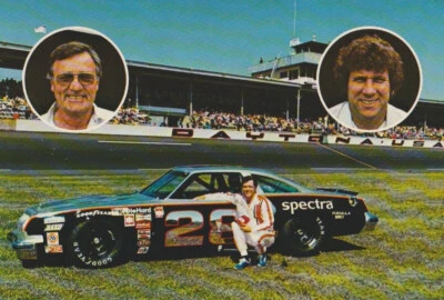 Postal Buddy Baker Spectra Racing Oldsmobile 442 NASCAR 1979 Copa Winston Foto 1 de 2
