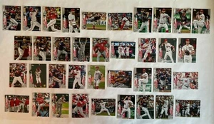Washington Nationals 2020 Topps Serie 1, 2 & Update Base Team Set *37 Karten* - Bild 1 von 1