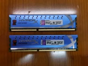 2x 4GB Kingston Hyper X Genesis KHX1600C9D3K2/8G 8GB DDR3 1600MHz PC3-12800U PC - Bild 1 von 3