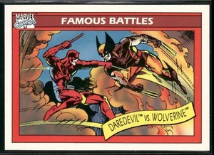 Impel Marvel Universe #109 1990 Daredevil vs. Wolverine - Imagen 1 de 2