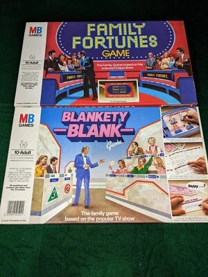 BLANKETY BLANK + FAMILY FORTUNES - classic boardgames in great condition - Image 1 of 4