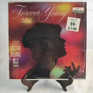 LP Victor Young Forever Young LP Uruguay Decca UDL 8798 Cheesecake Vintage Album - Imagen 1 de 4