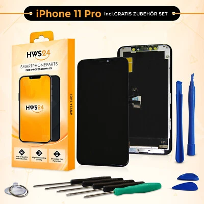 HWS24 Ersatz LCD iPhone 11 Pro Display HD Bildschirm Haptic Touch Screen