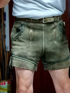 Alte Speckige Lederhose - Bild 1 von 4