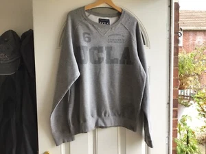 ππMENS grey Sweatshirt 2XL UCLA California collegiate apparel ππ VGC - Picture 1 of 8